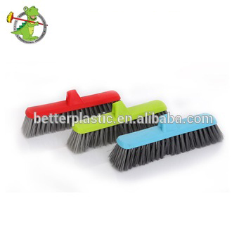 Taizhou Mcqueen Plastic Products Cheap Sweeper Broom Easy Broom Brush